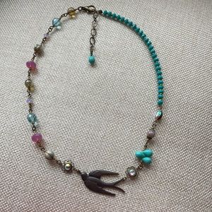 Unique necklace made by a local craftsman.